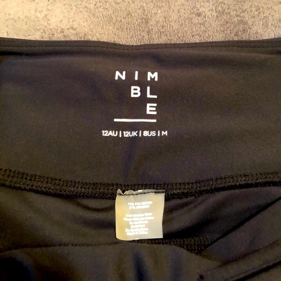 Black Workout pants mesh leggings - Picture 6 of 6